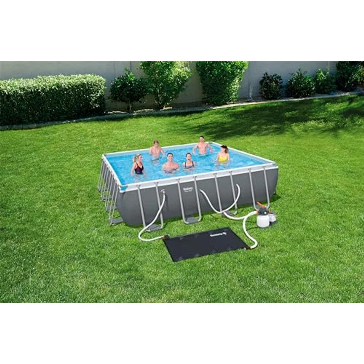 Bestway Solar-Poolheizung 110 x 171 cm, sonnenbetriebene Pool-Wärmepumpe – Bild 3