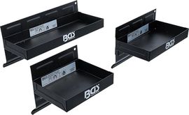 BGS TECHNIC Magnet-Ablagen-Satz 3-tlg.