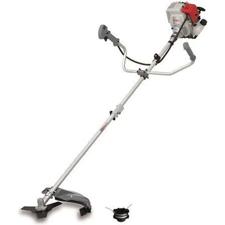 Ikra Benzin-Rasentrimmer Ikra Benzin-Freischneider IBF 31-4 25,5 / 43 cm, 4-Takt-Motor, teilbarer Aluminiumschaft, blau