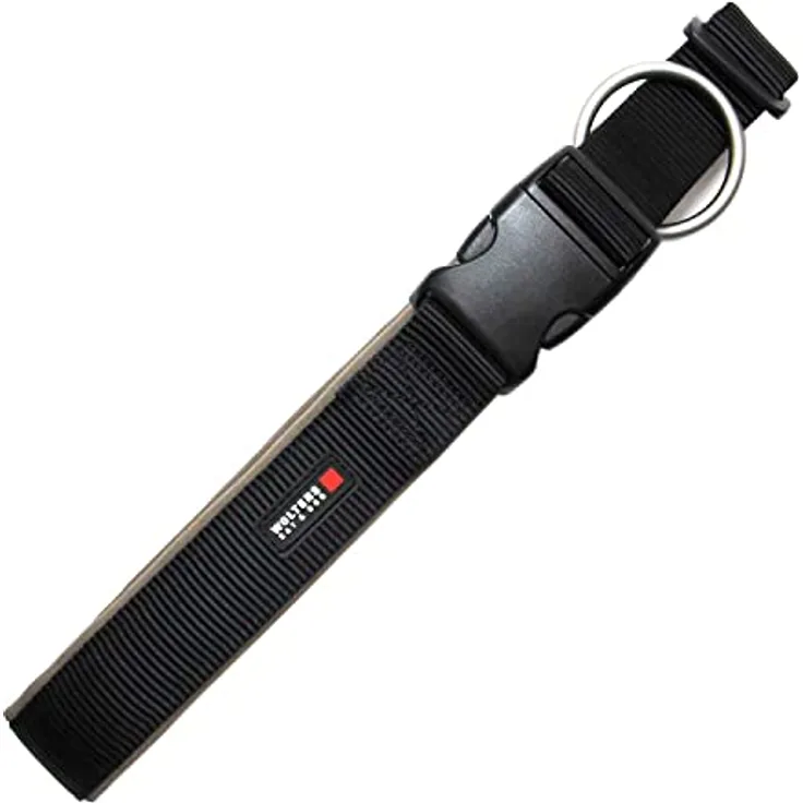Wolters | Halsband Professional Comfort 60-70cm schwarz/braun | Halsumfang 60 - 70 x B 4,5 cm