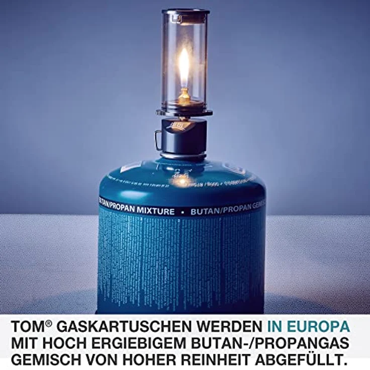 TOM Gaskartuschen CG-500, 12er Set mit 500 g Schraubkartuschen und Sicherheits-Gewindeventil für Camping und Outdoor-Events – Bild 8