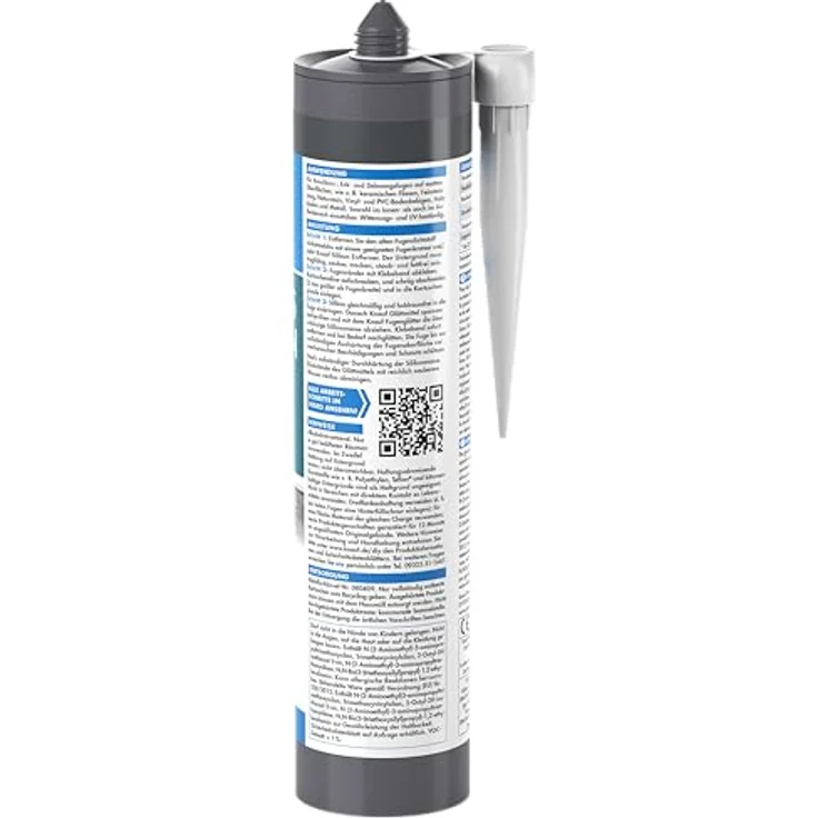 Knauf mattes Silikon (300 ml) für alle matten Oberflächen, Silikon in Anthrazit – Bild 2