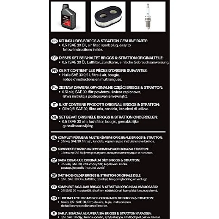 Motor Wartungskit Briggs & Stratton 550E -575EX Se eries (BS-992232) – Bild 3