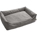 HUNTER EIBY Hundesofa, schmutzabweisend, Easy CLEAN-Technologie, pflegeleicht, S, grau