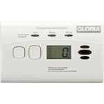 Gloria Gloria KO10D Kohlenmonoxid-Melder inkl. 10 Jahres-Batterie Gasmelder, mit Digitalanzeige und Ereignisspeicher