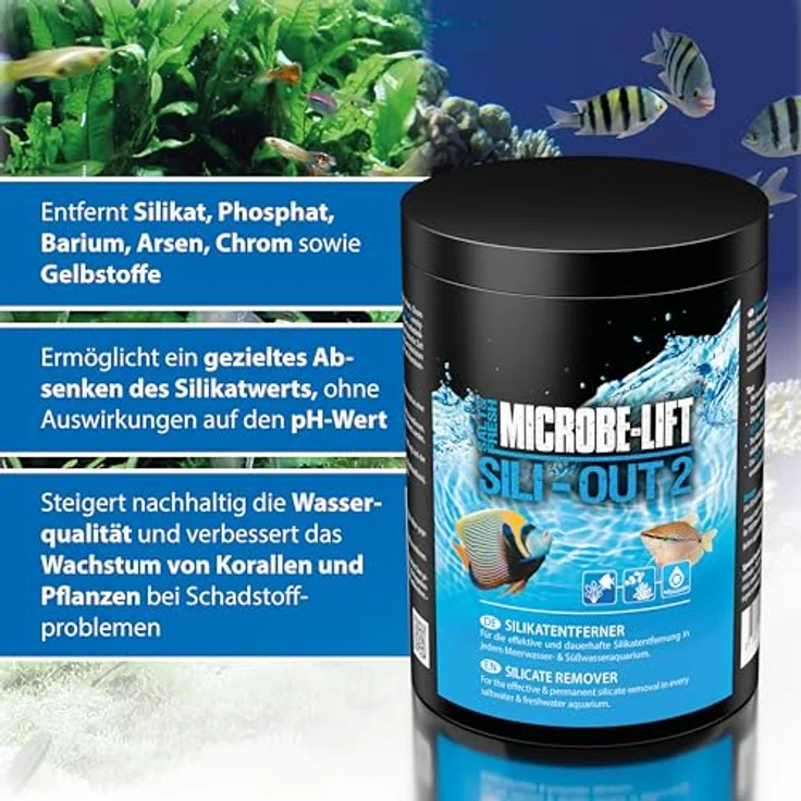 Microbe-Lift Sili-Out 2 - Silikatentferner Meerwasser 760 g – Bild 4
