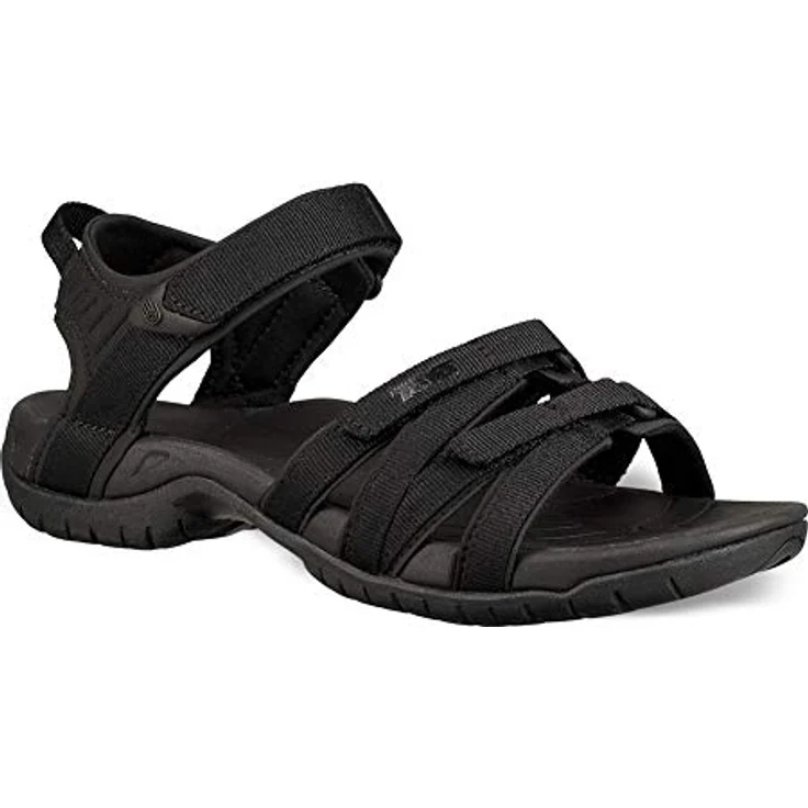 Teva Tirra, Damen Sicherheitssandalen, Schwarz, verstellbare Riemen, schnell trocknendes Material, rutschhemmende Laufsohle, gepolstertes Fußbett, Größe 36 – Bild 1