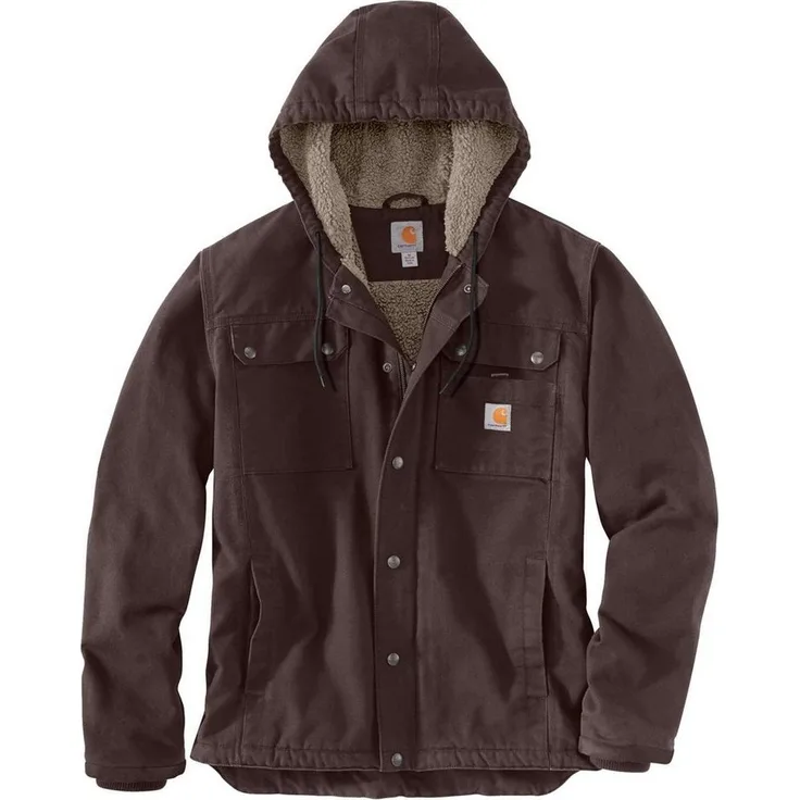 Carhartt Arbeitsjacke Bartlett Jacket mit Kapuze und warmem Futter, Khaki