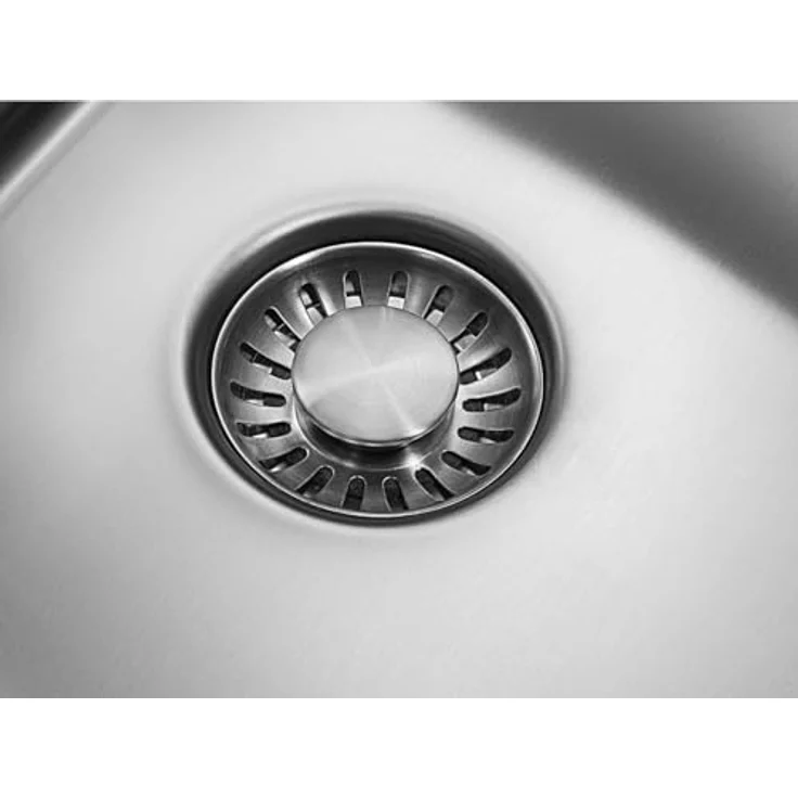 VR12S50RS Spülbecken 50 cm mit Armaturenbank für Unterbau oder Auflage-'-'VSTR71-2 – Bild 2