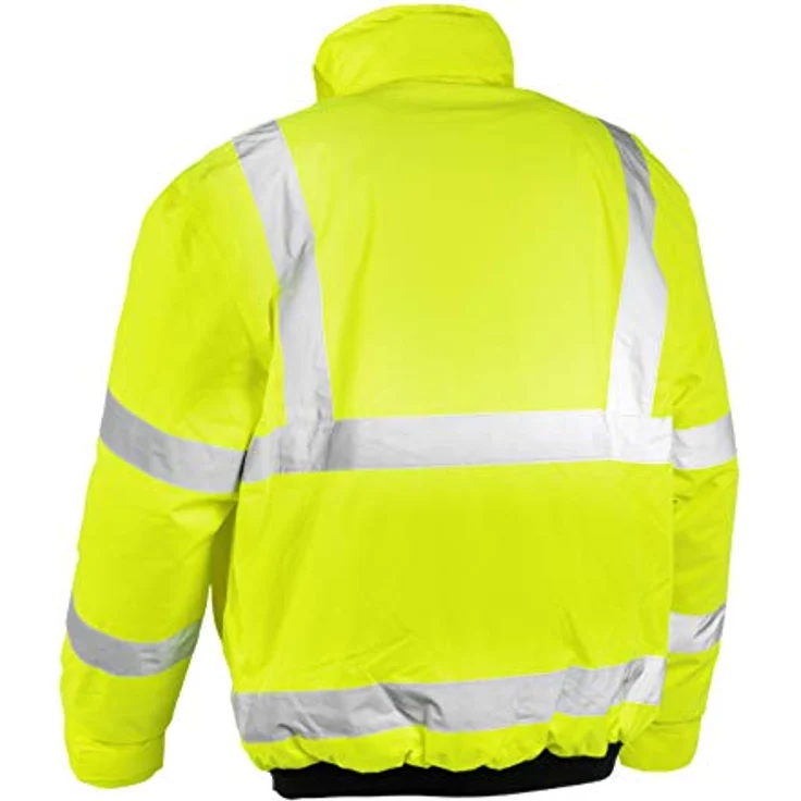 teXXor Warnschutz-Pilotenjacke Whistler wasserdichte, winddichte Arbeitsjacke, S, gelb, 4118 – Bild 2