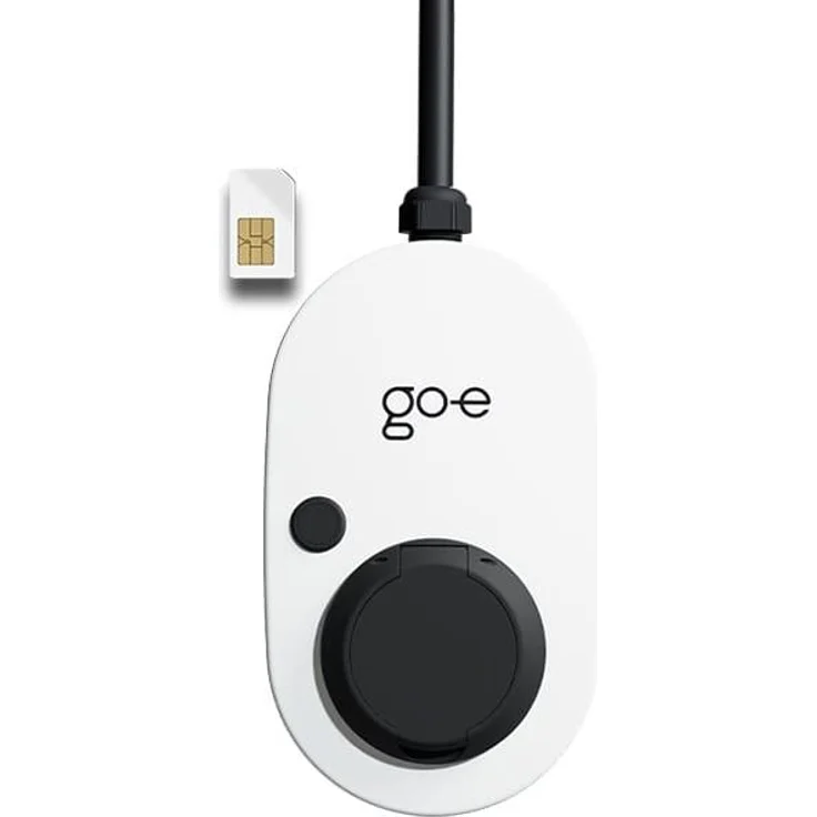 Go-E Elektroauto Ladestation Charger Gemini fix 2.0 GSM 22 kW (Typ 2, 22 kW) - Smartes Laden über Mobilfunk und WLAN, 3-phasig, RFID, WLAN und Mobilfunk Schnittstellen, PV-Überschussladen. – Bild 1