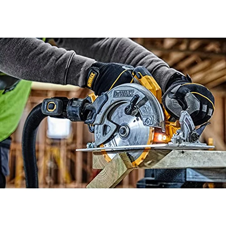 Dewalt DCS570P2-QW Handkreissaege 18V, 1 W, 2 x 5,0 Ah Akku, mit Schnellladegerät – Bild 4