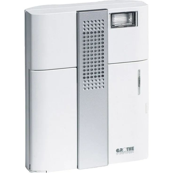 GROTHE Funkgong Empfänger 43301 mit Blitzlicht, für bis zu 20 Sender, polyphone Melodien, stumm schaltbar