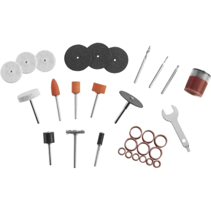 Ryobi 5133004366 Rotationswerkzeug 18 V, 33 teiliges Zubehörset, 90 cm Kabellänge, Wandaufhängung, ohne Akku R18RT-0 – Bild 6