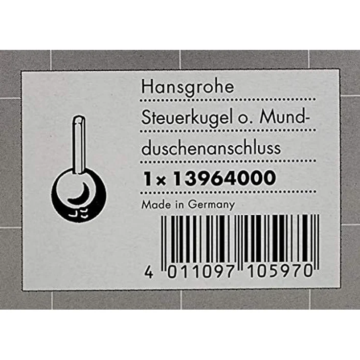 hansgrohe Steuerkugel 13964000, Spültischarmatur ohne Mund- und Duschenanschluss, Kopf aus Kunststoff – Bild 8