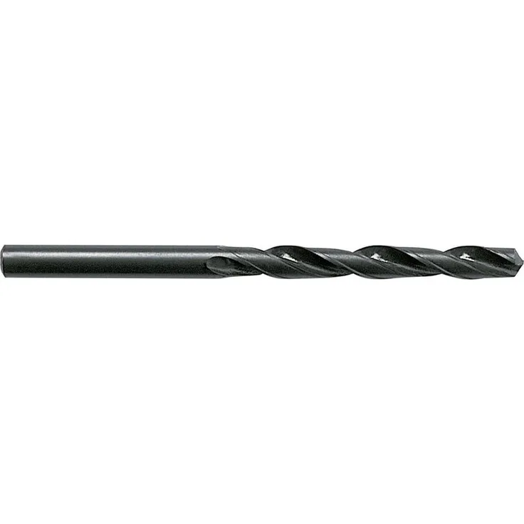 Kraftwerk HSS-R Holzbohrer DIN 338 Typ N, Spiralbohrer 5.0 mm, schwarz