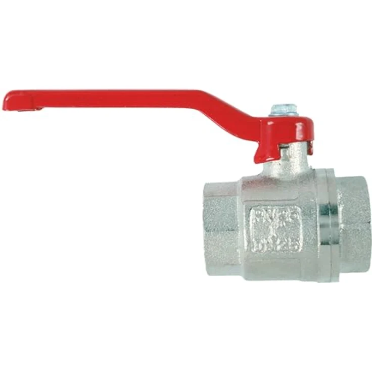 Cornat Kugelhahn - 24,66 mm (3-4 Zoll) IG - Mit langem Stahlhebel & vollem Durchgang - Beidseitiges Innengewinde - Hochwertiges Messing - Absperrhahn für Wasserleitungen - Wasserhahn - FLOR92610 Bewässerungszubehör – Bild 2