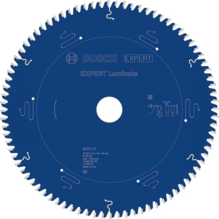Bosch EXPERT Laminate Kreissägeblatt, 254 mm, für Kapp- und Gehrungssägen, robust dank Carbide Technology – Bild 1