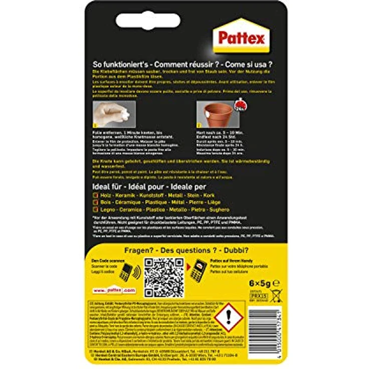 Pattex Repair Express Powerknete 6 x 5 g – Bild 2