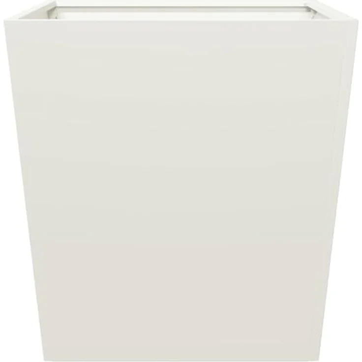 vidaXL Pflanzkübel Weiß 50x50x50 cm Stahl, stabil und rostbeständig – Bild 4