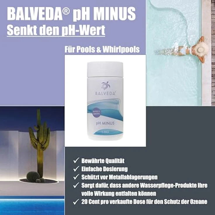 BALVEDA pH MINUS Granulat 1,5 kg – Bild 4