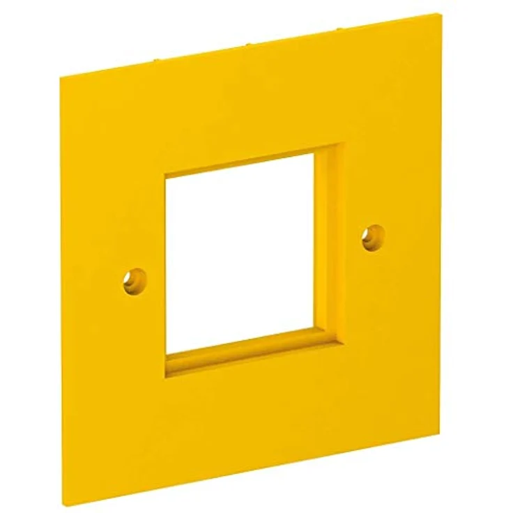 Obo-Bettermann Knopfleiste Vh-P4 Modul45 Simple, 95 x 95 mm, Polyamid, eckige Bauform, schraubbare Befestigung – Bild 1