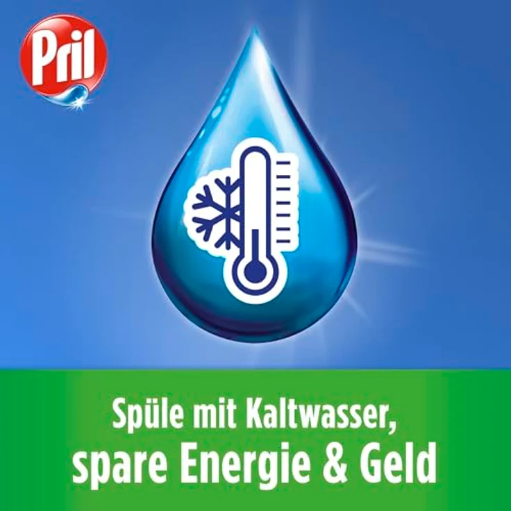 PRIL Original Konzentrat Mix & Clean, Geschirrspülmittel Zitrone 120 ml, Kalt-Aktiv-Formel, 82% weniger Plastik, recycelbare Verpackung – Bild 8
