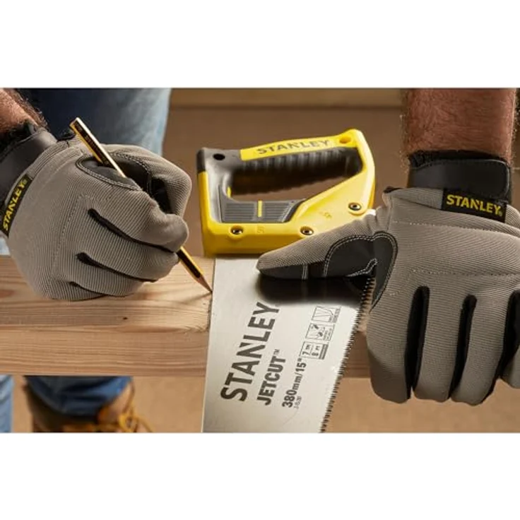 Stanley Jetcut Handsäge grob (380 mm Länge, Hardpointverzahnung, 7 Zähne-Inch, 45°-90°-Anschlag) 2-15-281 – Bild 5