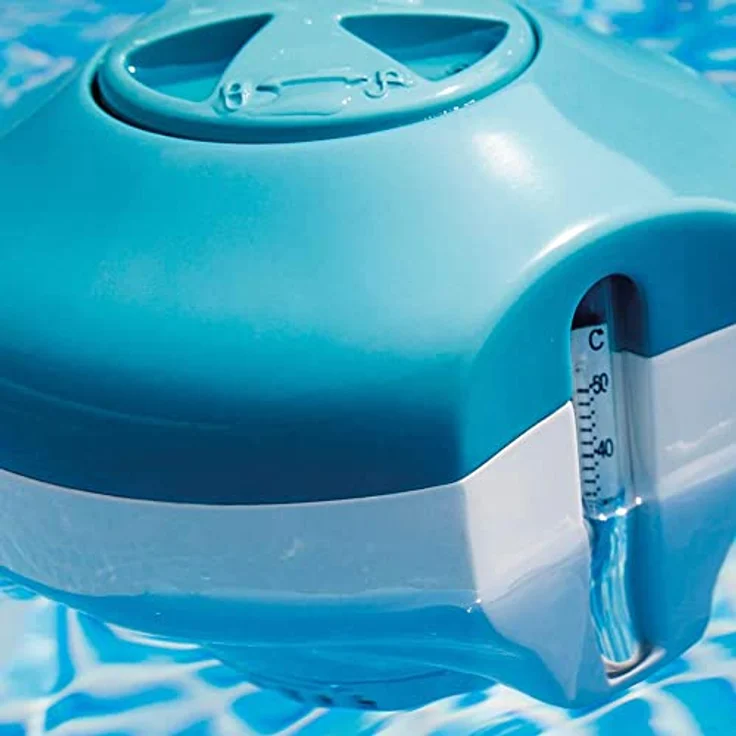 Intex  Spender chemische Pool und Spa mit Thermometer Dispensador con termómetro 14,5 cm bunt – Bild 3