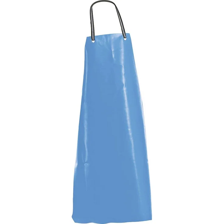 FIAP 1735 profiline FishApron Blue 110, wasserdichte Schlachtschürze aus PVC/PU für Fischzucht und Hygienebereiche, blau