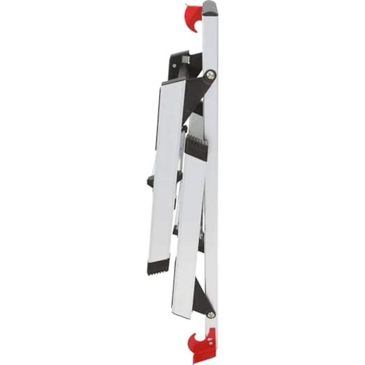 KS Tools Plattformleiter, 127 cm Aluminium-Arbeitsplattform mit rutschfester Oberfläche und Sicherheitsverriegelungen – Bild 4