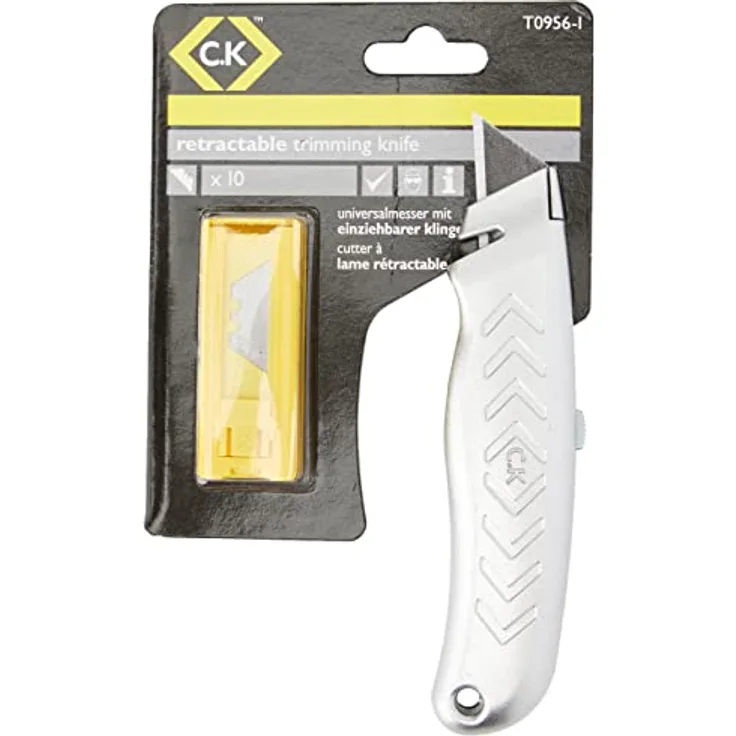 Cutter mit einziehbarer Klinge C.K T0956-1 1St.
