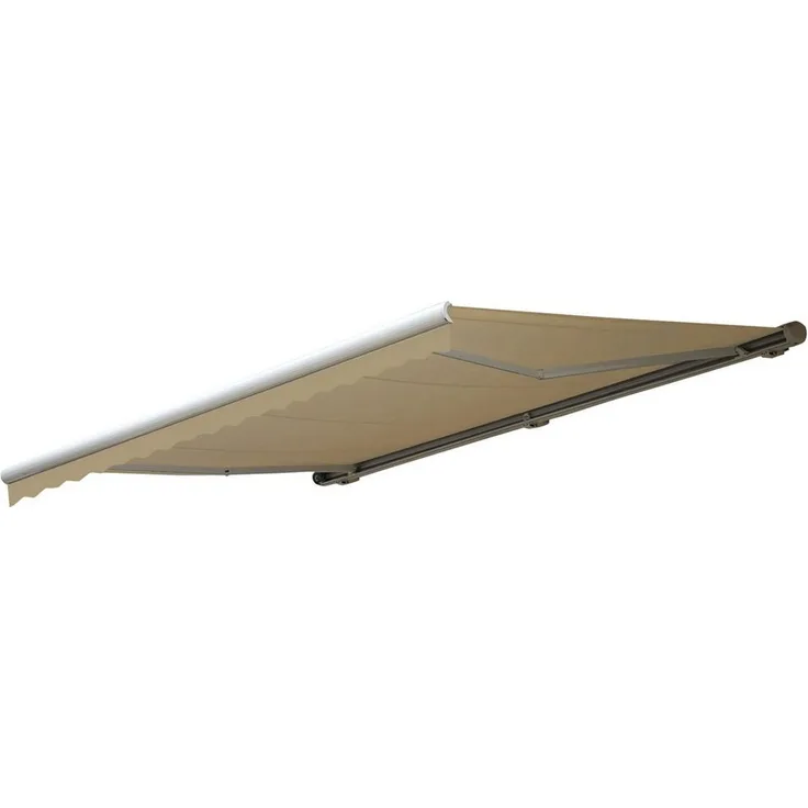 MCW Kassettenmarkise H124-5x3-V, Leistungsstarker Motor 205W, Winkel 0°-35° stufenlos einstellbar, Polyacryl-Bezug (Langlebig, UV-beständig, farbecht), Fernbedienung