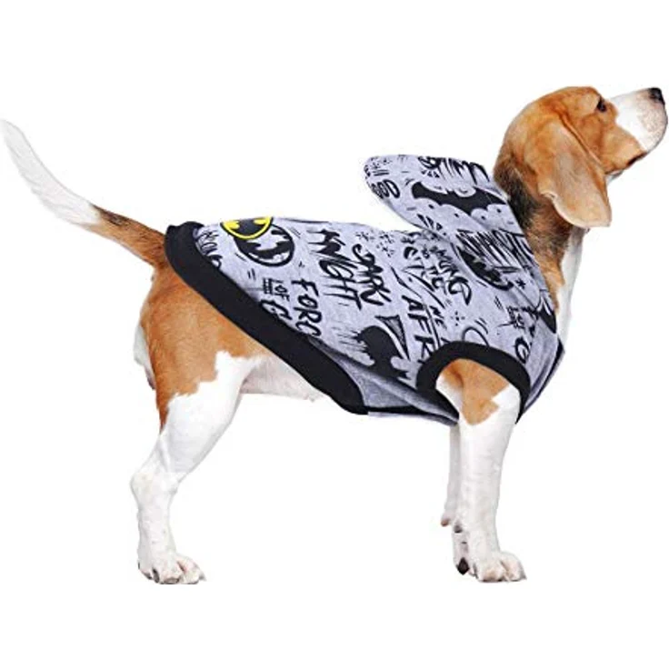 Cerda Hundepullover Batman, XXS Sweatshirt aus 65% Polyester und 35% Baumwolle, warm und strapazierfähig – Bild 3