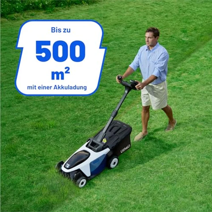 Litheli Akku-Rasenmäher EasySurge 2 x 20 V inkl. 2 Akkus 4.0 Ah – Bild 4