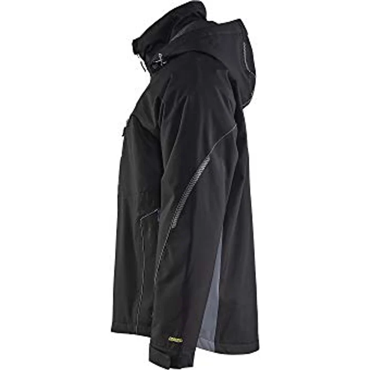 BLÅKLÄDER 48901977 Leichte Gefüttert Funktionsjacke Schwarz / Grau M, Wasserbeständig, Winddicht, Atmungsaktiv – Bild 4
