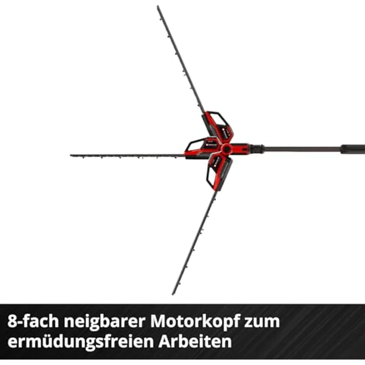 Einhell Professional GP-HH 18/50 Li T BL-Solo, Akku-Heckenschere 18V mit 550mm Schnittlänge und verstellbarem Teleskopstiel – Bild 8