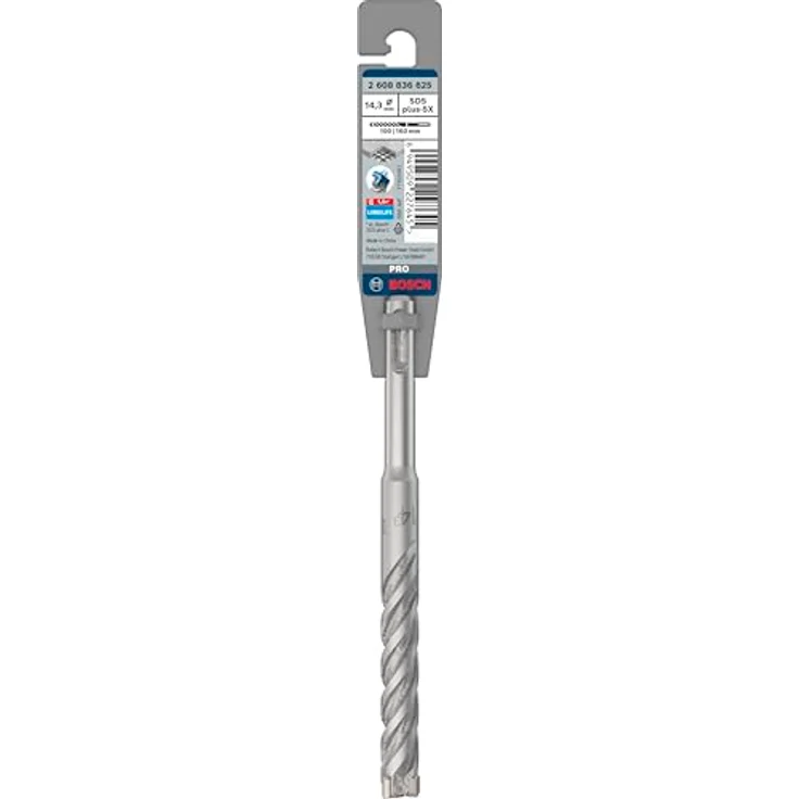 Bosch 1x PRO SDS plus-5X Hammerbohrer, Ø 14,30 mm, Professional Zubehör Bohrhammer – Bild 2