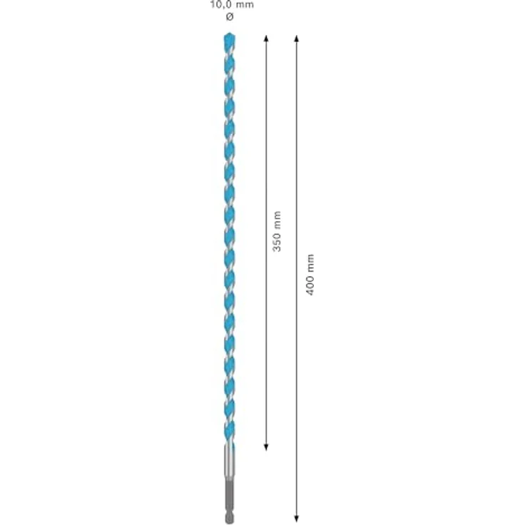 BOSCH Universalbohrer Expert HEX-9 MultiConstruction, Bohrer, 10 x 350 x 400 mm – Bild 3