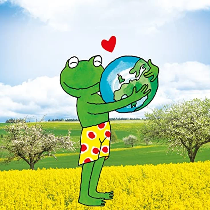 FROSCH Zitronenminze Geschirrspülmittel, 500 ml, pH-hautneutral, kraftvoll gegen Fettverschmutzungen, 100% recyclbare Flasche – Bild 8