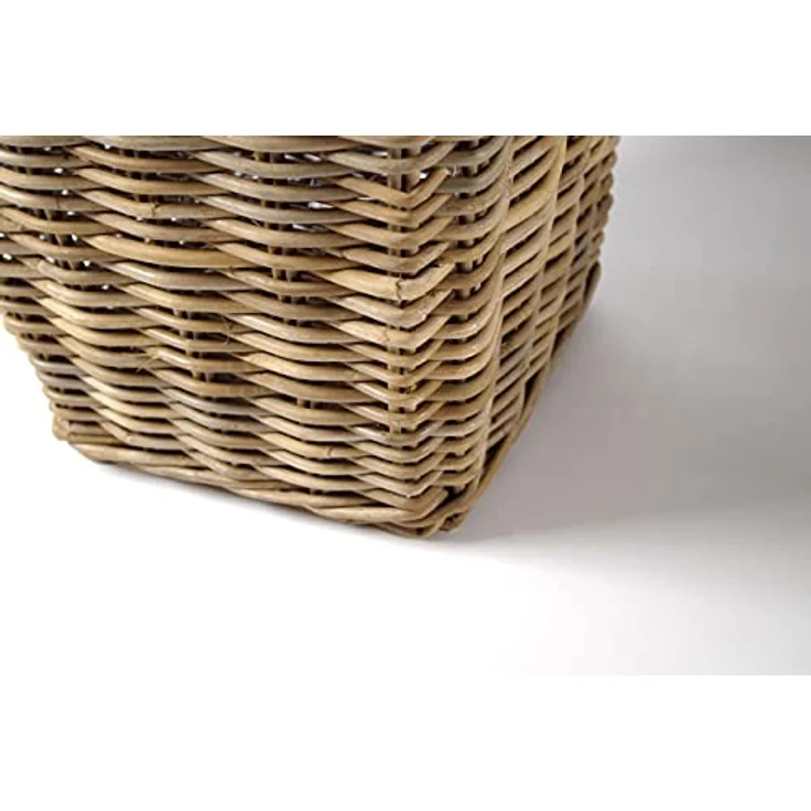 Kobolo Rattanübertopf Rattan Übertopf Pflanzgefäß Pflanzschalen Pflanzgefäß Rattankorb Korbset Pflanzset 3er Set Pflanzkorb – Bild 5