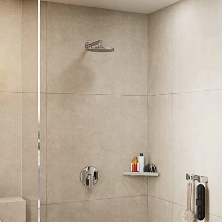Hansgrohe Vernis Blend Brausearm 240, Duscharm mit 28 cm Länge und Chromoberfläche – Bild 3