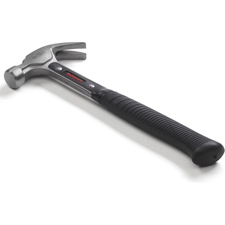 Hultafors Zimmermannshammer TC 720 - 800 g, schwarz - Hämmer mit schwingungsdämpfendem Urethan-Einsatz und I-Profil Stahlstiel