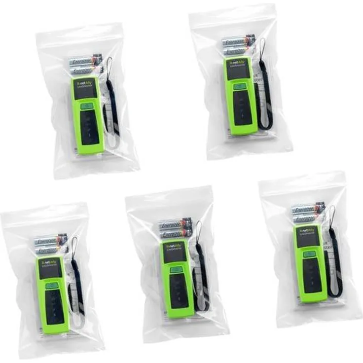 Netscout LinkSprinter 300, Multimeter und Ethernet-Tester mit mobilem Gerät, 5er Pack