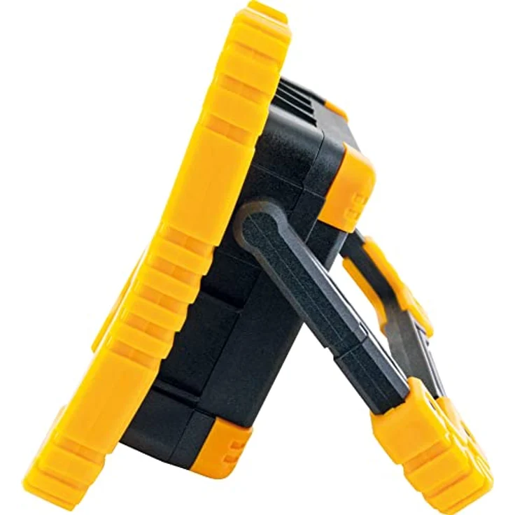 Schwaiger Multifunktionsstrahler, spritzwassergeschützt mit COB-LED, robust, Schwarz/Gelb – Bild 9