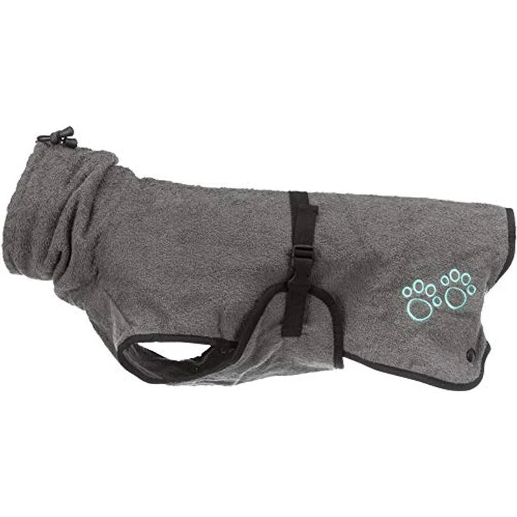 TRIXIE Hunde-Bademantel - L - 60 cm Mehrfarbig – Bild 5