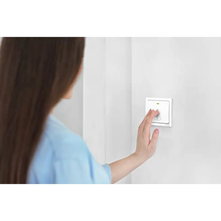 Virone WAYO AC Batterieloser Funkklingel Wasserdicht 25 Klingeltöne, Optische und Audio Signalisierung, 230V – Bild 4