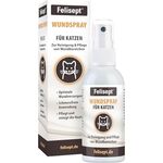 Felisept Wundspray für Katzen, 75ml - Optimale Wundversorgung, schmerzfreie Anwendung, von Tierärzten empfohlen