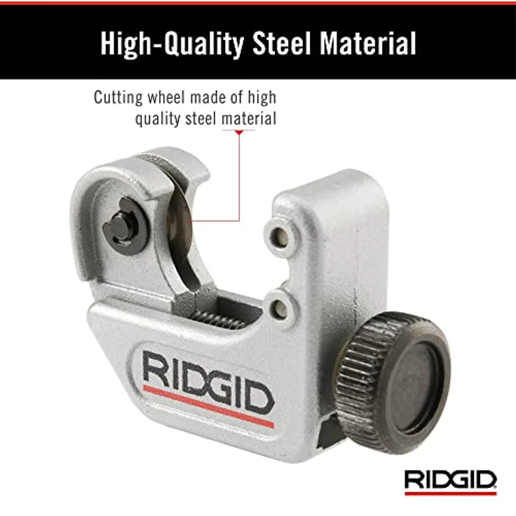 RIDGID 32985 Modell 104 Rohrabschneider für beengte Arbeitsbereiche, Rohrabschneider für Rohre mit einem Durchmesser von 5 mm bis 24 mm – Bild 6