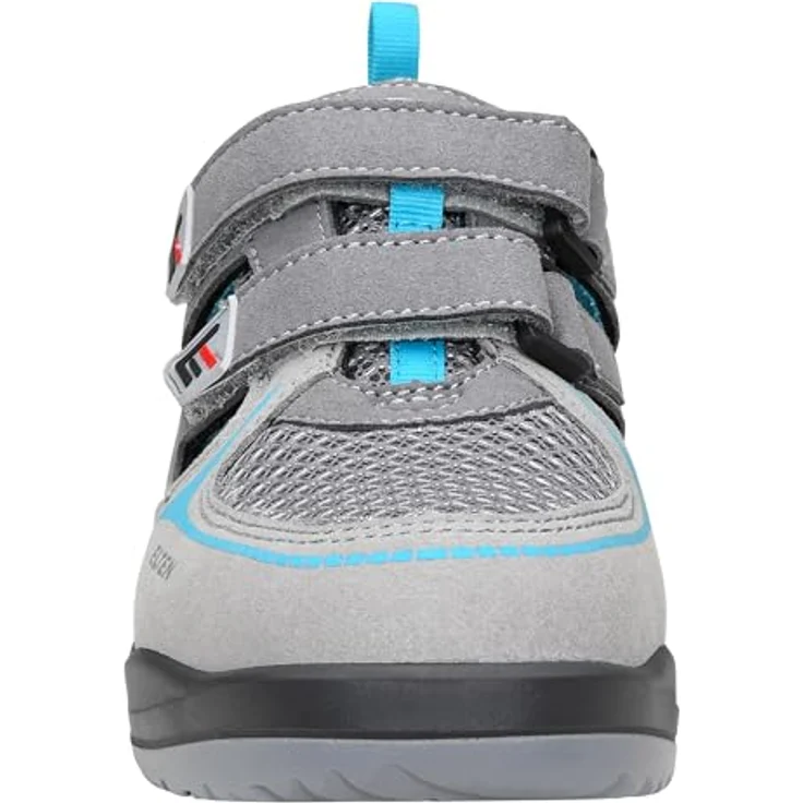 ELTEN MILA aqua Easy ESD S1 74710 Damen Sicherheitssandale, Stahlkappe, grau/türkis – Bild 4